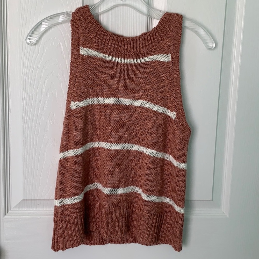 altar’d state sweater material tank top WORN ONCE